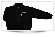 FLEECE JACKET SIZE:M/L COLOR:BLACK