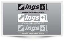 ings STICKER(^Cv) (210mm~69mm) Color:Black / White / Silver